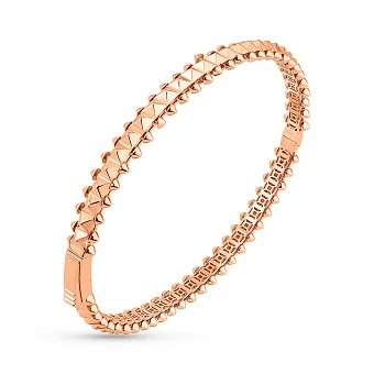 Жесткий браслет из красного золота (арт. 3261244)