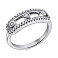 Серебряное кольцо с фианитами (арт. 7501/4061) – изображение 1