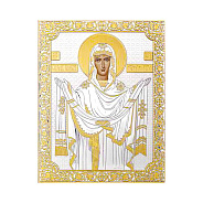 Фото Икона Покрова Пресвятой Богородицы (153x203 мм) (арт. P-5/018G/K)