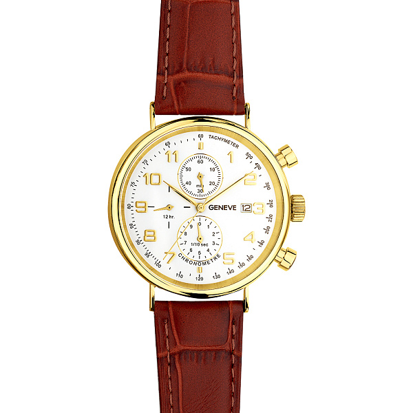 Массивные золотые часы (арт. 260238жбкр) – изображение 2