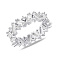 Серебряное кольцо с фианитами (арт. 7501/8416) – изображение 1