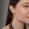 Серьги из желтого золота Francelli (арт. е1091744/40ж) – изображение 3