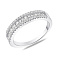 Серебряное кольцо с фианитами (арт. 7501/8848) – изображение 1