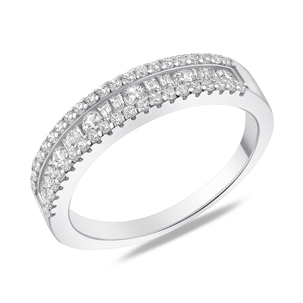 Серебряное кольцо с фианитами (арт. 7501/8848) – изображение 1