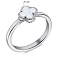 Серебряное кольцо с перламутром (арт. 7501/5280/8п) – изображение 2