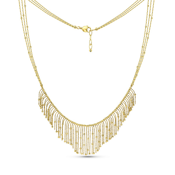 Золоте кольє Francelli (арт. 352708ж) – зображення 2