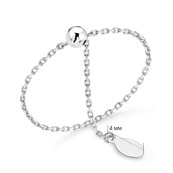 Золотое кольцо FLY (арт. 1401044б) – изображение 2