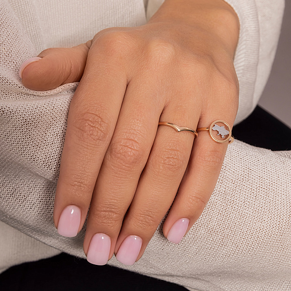 Золотое кольцо Моя Украина (арт. 141227) – изображение 4