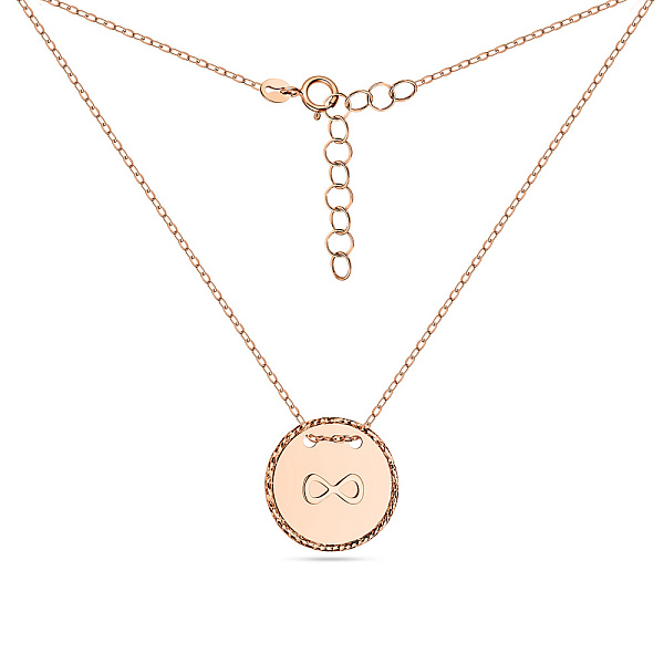 Колье из красного золота без камней (арт. 352206/15) – изображение 2