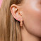 Серьги из красного золота с фианитами (арт. 1091361) – изображение 2