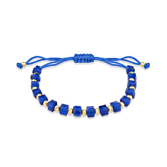 Браслет на нити c вставками из серебра и с ониксом (арт. 7309/2408сжос)