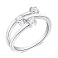 Серебряное кольцо с фианитами (арт. 7501/К2Ф/269-16) – изображение 1