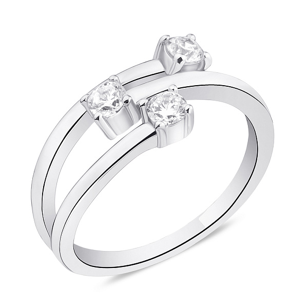 Серебряное кольцо с фианитами (арт. 7501/К2Ф/269-16) – изображение 1