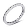 Серебряное кольцо с дорожкой из фианитов (арт. 7501/8117) – изображение 1