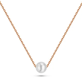 Золоте кольє з перлами (арт. 7102444101)