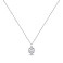 Серебряное колье с подвеской с фианитом (арт. 7507/792/2) – изображение 1
