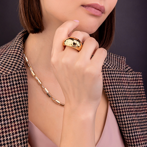 Кольцо из золота Francelli (арт. 155736ж) – изображение 3