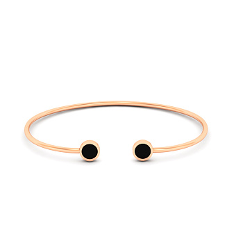 Золотий браслет Лýна з емаллю (арт. 340082еч)