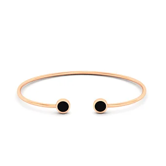 Золотой браслет Лýна с эмалью (арт. 340082еч)