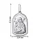 Серебряная ладанка Богородица «Троеручица» (арт. 7917/А077/2пю) – изображение 2