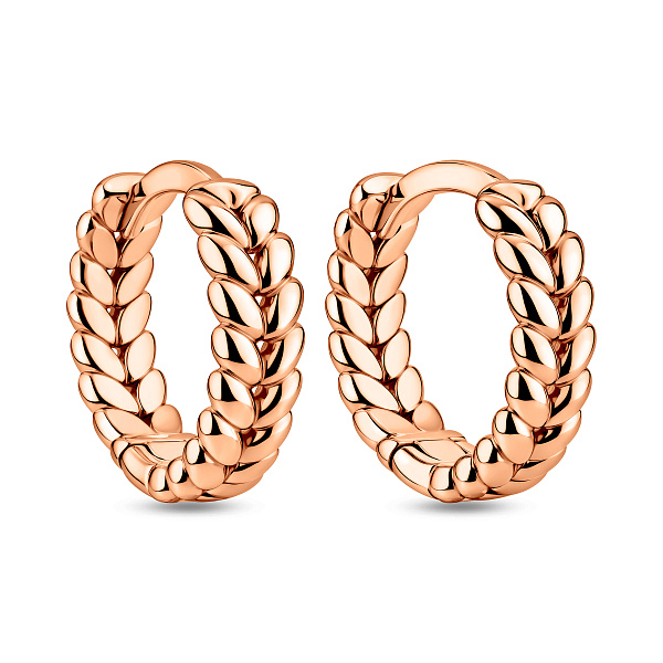 Серьги из красного золота (арт. 111265) – изображение 1