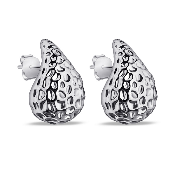 Серьги из серебра Капли (арт. 7518/7082) – изображение 1