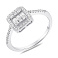 Серебряное кольцо с фианитами (арт. 7501/8638) – изображение 1