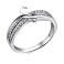 Серебряное кольцо с фианитами (арт. 7501/6814) – изображение 2