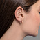 Серьги-кольца из красного золота (арт. 107171/15) – изображение 3