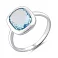 Серебряное кольцо с крупным топазом (арт. 7501/2049487Пг) – изображение 1