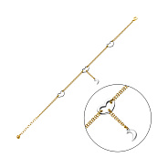 Браслет «Сердечки» из золота (арт. 324421жбП1)