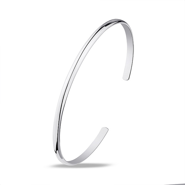 Жесткий серебряный браслет Trendy Style (арт. 7509/4332) – изображение 1