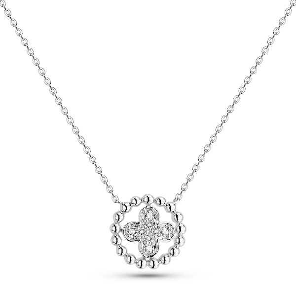 Золоте кольє з діамантами (арт. Ц341644010б) – зображення 1