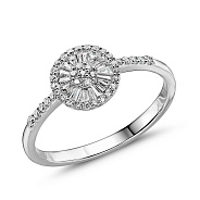 Каблучка з білого золота з діамантами (арт. К341343030б)