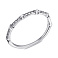 Серебряное кольцо с дорожкой из фианитов (арт. 7501/К2Ф/1050-16) – изображение 1
