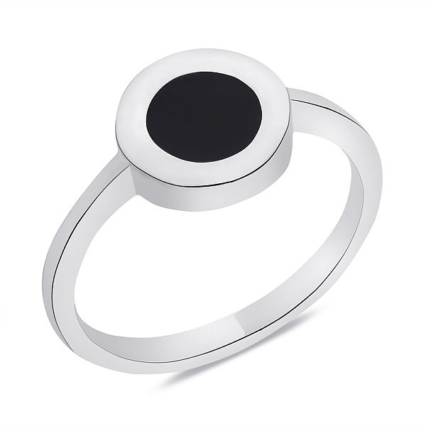 Срібна каблучка без каменів (арт. 7501/4746еч) – зображення 1