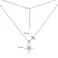 Серебряное колье "Звезды" с фианитами (арт. 7507/1212) – изображение 3