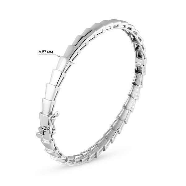 Браслет з білого золота (арт. 324702б) – зображення 2