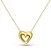 Золотое колье Сердце Francelli (арт. 361426ж) – изображение 1
