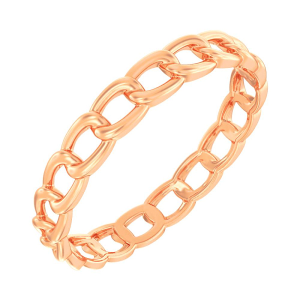 Золотое кольцо "Звенья"  (арт. 140892) – изображение 1