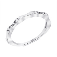 Фото Кольцо из серебра Trendy Style с фианитами (арт. 7501/6136)