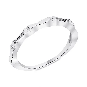Кольцо из серебра Trendy Style с фианитами (арт. 7501/6136)