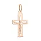 Хрестик золотий з розп'яттям (арт. 521901р) – зображення 1