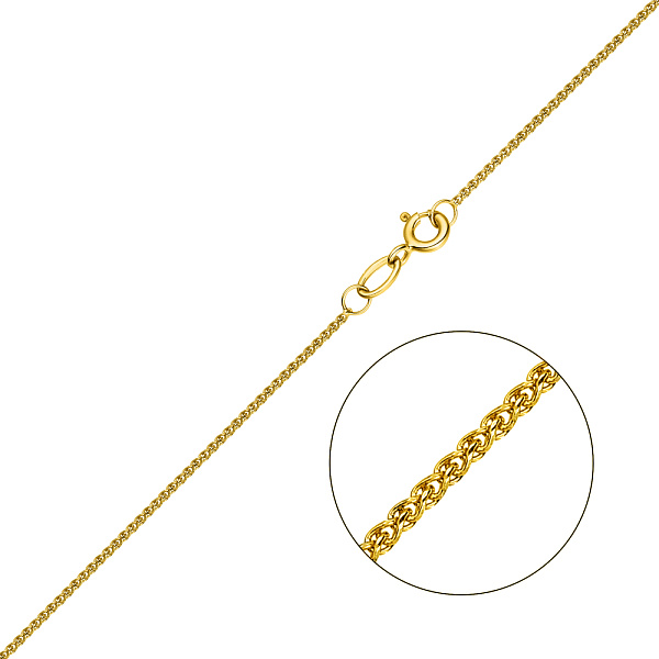 Золотая цепочка плетения Колосок (арт. 303402ж) – изображение 1