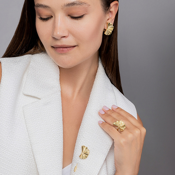 Золоті сережки Francelli (арт. 111422ж) – зображення 7