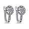 Серебряные серьги с фианитами (арт. 7502/1370С) – изображение 1