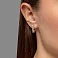 Золоті сережки з діамантами (арт. С011610030) – зображення 3