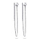 Серебряные серьги Trendy Style с фианитами (арт. 7518/5537) – изображение 1