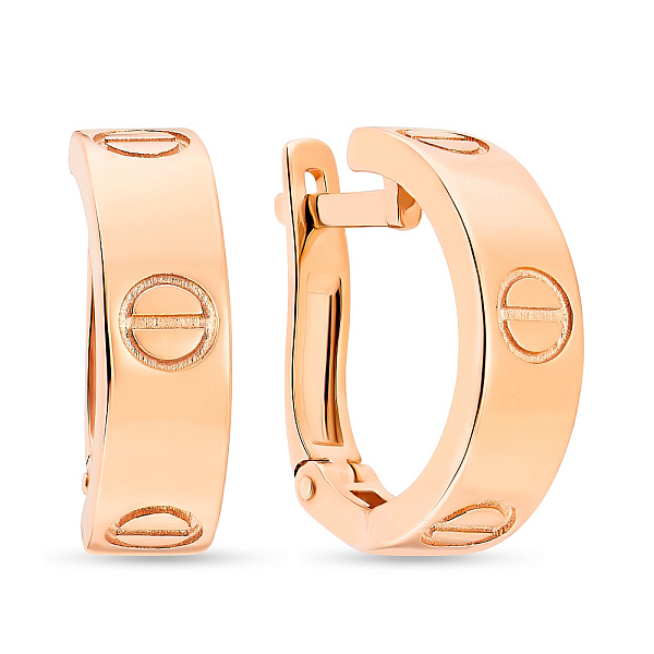 Золоті сережки (арт. 110344) – зображення 1