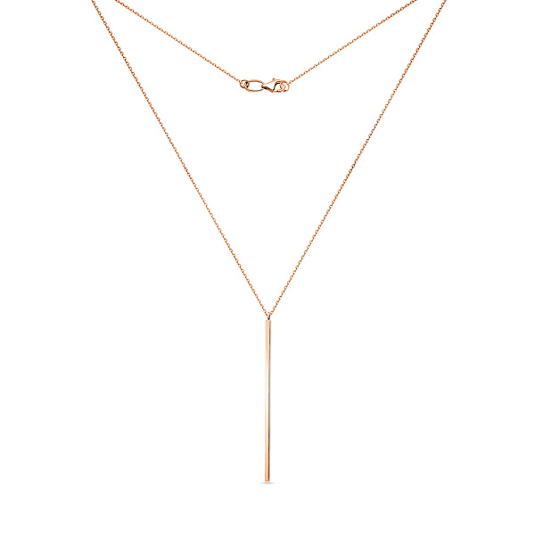 Золотое колье без камней (арт. 350907) – изображение 2